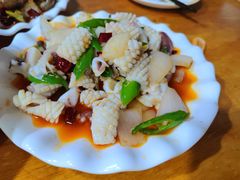 尖椒鱿鱼-温州一家人美食(西木头市店)