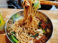 炸酱干拌面-上汤土豆面