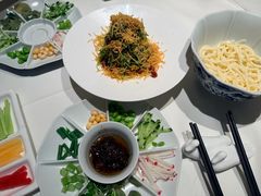 凉菜拌豆苗-四季民福烤鸭店(故宫店)