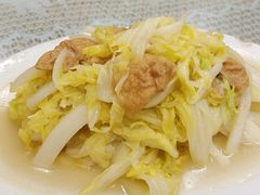 面筋扒白菜-悦宾饭馆(翠花胡同店)