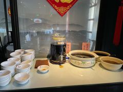 自助调料区-百饺园酒楼(平山道店)