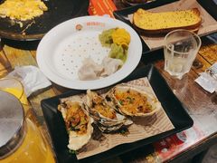 烤乳山生蚝-金谷园饺子·烧烤(人大总店)
