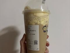 烤布蕾油切乌龙冰-喜茶(杭州西湖银泰城店)