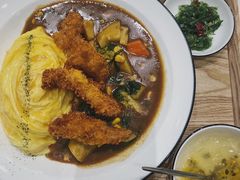 京都炸鱼咖喱蛋包饭-池奈·日式咖喱蛋包饭(老城根Gpark店)