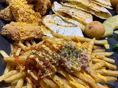 泡菜薯条-包装马车·韩国料理·포장마차