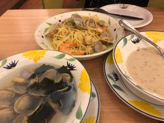 花蛤裙菜海鲜汤-萨莉亚意式餐厅(黄埔大沙地店)