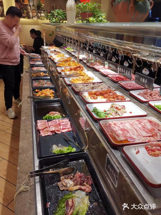 欢乐牧场海鲜烤肉自助(牡丹园店)自助取餐区图片