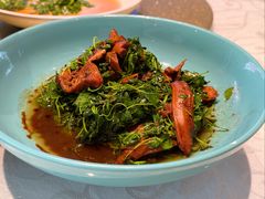 蚌肉金花菜-金典银峰老鹅馆·昆山菜(亭林公园店)