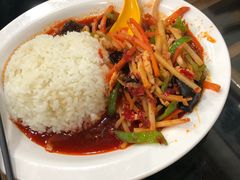 鱼香肉丝饭-东方宫·中国兰州牛肉拉面(三里屯店)