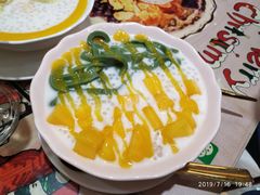 香芒绿茶拉面配雪糕-甜心妈妈·榴莲星级糖水(北京路总店)