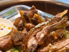 -乳仔牛牦牛汤锅 烤羊排(松潘古城店)
