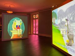 -Nathalie Djurberg与Hans Berg“牛皮纸包裹的月亮”-Prada荣宅当季展览