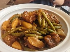 排骨炖芸豆角-鹿鸣春饭店(总店)