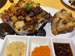 石头烤牛窝骨-蒙料·手把肉(望京店)