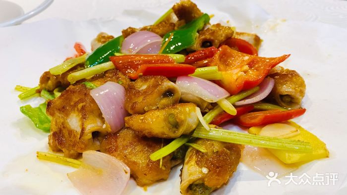 寻味顺德·顺风顺水顺景私房菜(近良店)泡椒煎焗竹肠图片