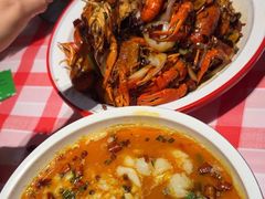 -在老街·淮安大排档·甜麻干煸龙虾·烧烤(河下古镇店)