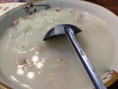 老黄瓜酥肉汤-五谷粮煎饼卷大葱(景星店)