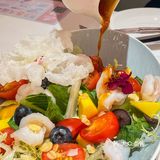 粉粉嫩嫩浪漫餐厅💓真的太适合约会了🌹