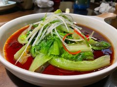 白灼生菜-应天大明王朝·南京菜(中山陵店)