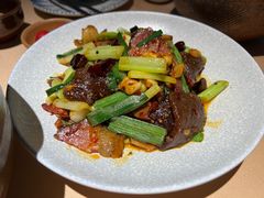 蕨粑炒腊肉-山石榴·贵州菜(丰盛里店)