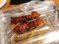 原油牛腰子-勃利地摊·勃立小串烧烤