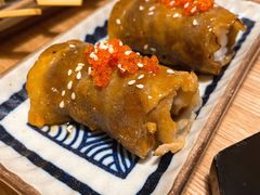 现烤雪花牛肉寿司-西月山居匠心创意料理(江汉路新佳丽广场店)