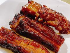 招牌脆皮叉烧/例-台山新孖宝柴火黄鳝饭(三合温泉店)