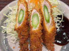 炸芦笋-矢场猪(名古屋站名铁店)