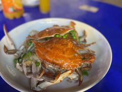 葱姜梭子蟹-碧海银沙海鲜餐厅(恒大海上威尼斯店)