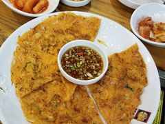 泡菜饼-喇喇排骨火锅·传统韩式脊骨汤(望京西园总店)