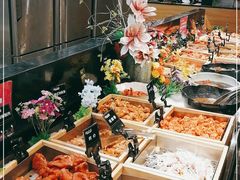 自助取餐区-汉金城海鲜烤肉自助百汇(威海威高广场店)