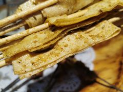 豆皮卷金针菇-老胖串店(山大路店)
