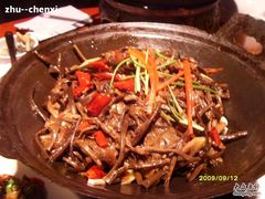 干锅茶树菇-望湘园·湖南菜(宏伊店)