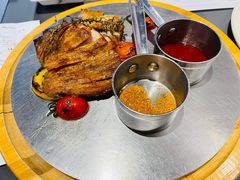 碳烤猪颈肉-小大董·烤鸭(观景餐厅·南京西路店)