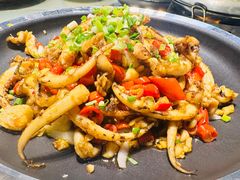 平锅鱿鱼须-三十九道湘·湖南菜(六道口店)