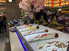 自助取餐区-锤头鲨毛肚海鲜烤肉自助餐厅(国购广场店)