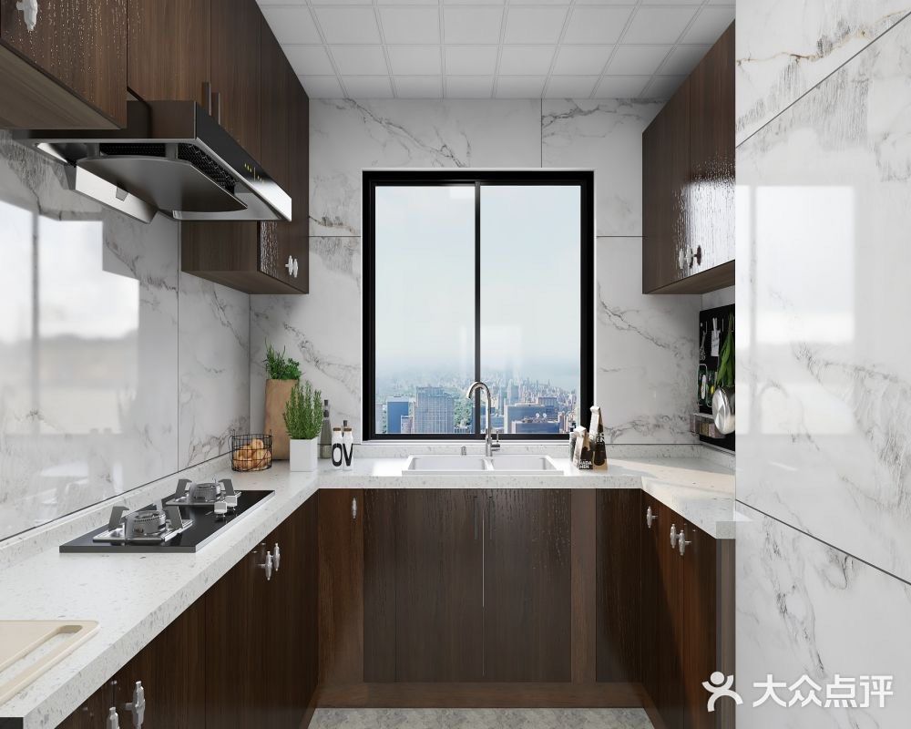[化妆镜]120㎡中信森林湖现代风格设计~