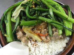 蒜香排骨饭-祥胜美食