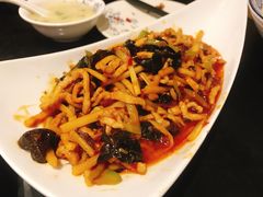 鱼香肉丝-晚归月亮湾私家菜(临邑路店)