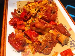 椒盐猪蹄-味莊餐厅(康庄南街店)