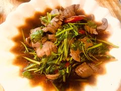 香菜拌猪腰-聪辉同安老美食饭店(大元路店)