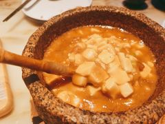 石锅鸡汤豆腐-绿茶餐厅(石家庄万象城店)