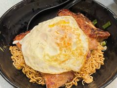 猪扒蛋葱油捞丁-华嫂冰室(尖沙咀店)