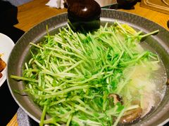 黑猪灼泉水时蔬-吃饭皇帝大土家民族菜(正大广场店)