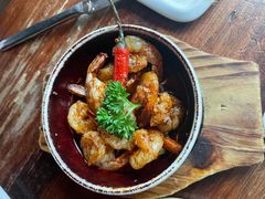 西班牙风味蒜香凤尾虾-MARU玛露音乐餐厅(大学路店)