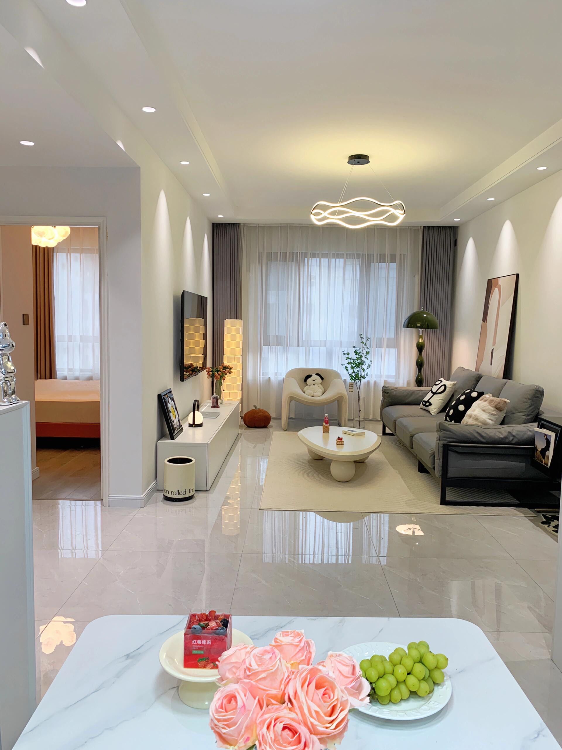 60平2室2厅,小房子住起来好自在!