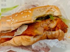 小炒肉风味麦辣鸡腿汉堡-麦当劳(武商建二店)