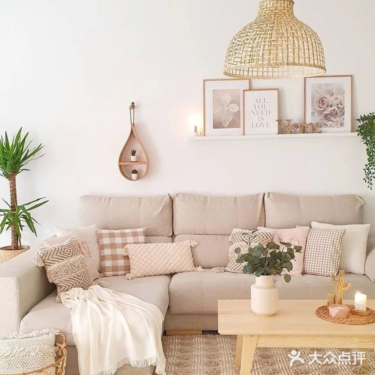 清新脱俗的奶茶风小屋