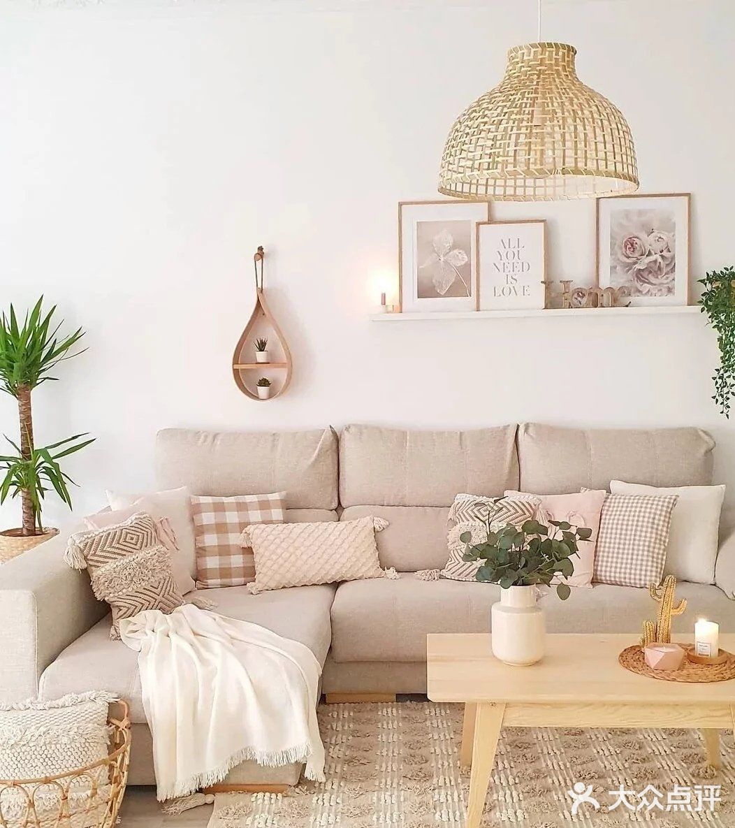 清新脱俗的奶茶风小屋