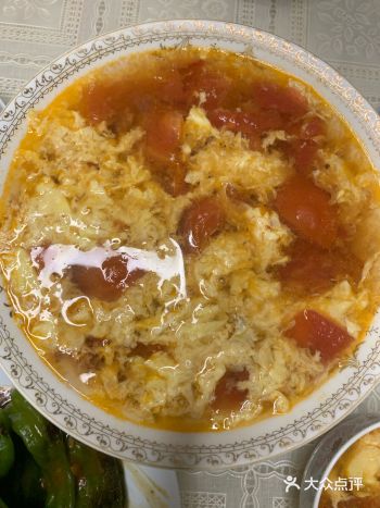 家常的番茄蛋汤，每家的都不一样